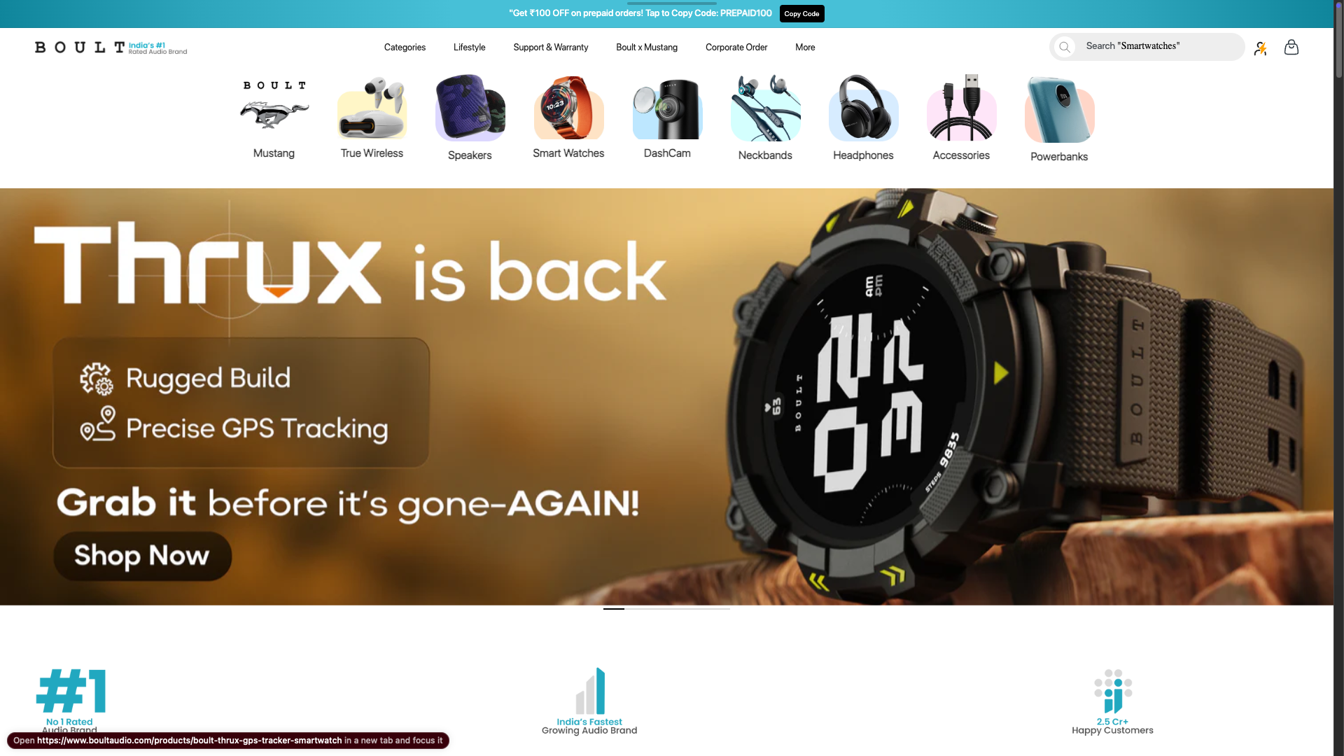 BoultAudio Shopify
